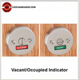 Vacant Occupied Indicator Lock