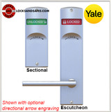 Yale Mortise Lock with Indicators
