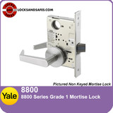 Yale 8807 Entry Mortise Lock | Yale 8800 Series