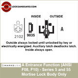 Marks Mortise Lock Body Entrance Function Marks Mortise Lock Body Entrance Function
