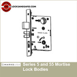 Marks 5 Series Mortise Lock Body | Marks 55 Series Mortise Lock Body