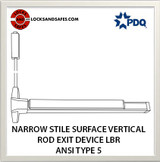 PDQ 6212V | PDQ Surface Vertical Rod