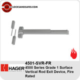 Hager 4501 SVR FR | Hager 4500 Fire Surface Vertical Rod Exit Device