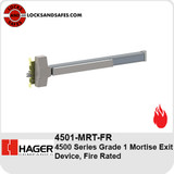 Hager 4501 MRT FR | Hager 4500 Fire Rated Mortise Exit Device