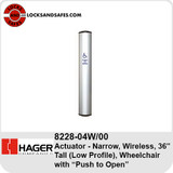Hager 8228-04W/00 Wirelss Actuator