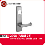 Precision 2908 (ANSI 08) Exit Trim | For Precision 2000 Narrow Stile Rim and CVR Exit Devices