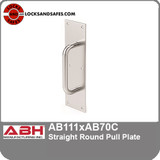 ABH AB111 x AB70C Straight Round Pull Plate