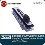 Simplex 9621 Cabinet Lock | Simplex 9622 Cabinet Lock | Simplex 9623 Pushbutton Lock