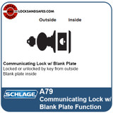 Schlage A79 Communicating Function Cylindrical Lock