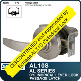 Schlage AL10S - Standard Duty Commercial Passage Lever Set