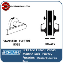 Schlage L9040 Mortise Lock | Schlage Locks for Bathroom