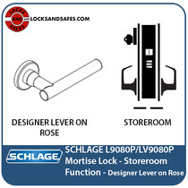 Schlage L-9080 Mortise Lock | Antimicrobial Coated Lock