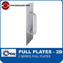 PDQ 86 Pull Plate | PDQ 2D Door Pull | Pull Handle on Plate