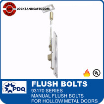 Flush Bolts - Manual | PDQ 93170 for Hollow Metal Doors