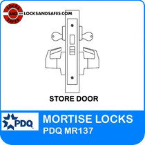 Grade 1 Double Cylinder Store Door Mortise Locks | Schlage L9466 Mortise Locks | PDQ MR137 | Schlage Door Locks | F Sectional Trim