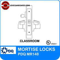 Grade 1 Single Cylinder Classroom Mortise Locks | Arrow BM/AM17 Mortise Locks | PDQ MR148 | Arrow Door Locks | F Series Escutcheon Trim