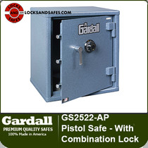 Anti-Theft Pistol Safe with Group II Combo Lock | Gardall GS2522-G-C | Gardall GS2522