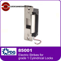 PDQ 85001 | ELECTRIC STRIKE FOR PDQ GRADE 1 CYLINDRICAL LOCKS