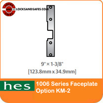 HES KM-2 Faceplate | Mortise Lock Strike | HES Electric Strike