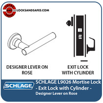 Schlage L 9026 Mortise Lock | Schlage L9000 Mortise Lock
