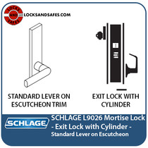 Schlage L-9026 Mortise Lock | Buy Schlage Mortise Locks Online