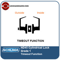 Schlage ND45 Timeout Function | Schlage ND-45 Cylindrical Lock