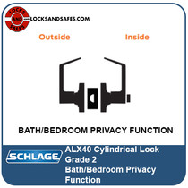 Schlage ALX40 Privacy Function | Schlage ALX40 Cylindrical Lock