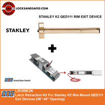 SDC LR100K2K | Electric Latch Retraction Kit for Stanley K2 Exit Device