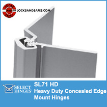 Select SL71 HD Concealed Edge Mount Hinges | Pemko FMSLISFHD Cross Reference