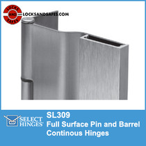 Select SL309 Full Surface Pin and Barrel Continous Hinges | McKinney MCK FS309 Cross Reference