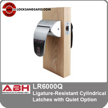 ABH LR6000Q Series Ligature Resistant Cylindrical Latches with Quiet Option