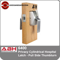 ABH 6400 Privacy Cylindrical Hospital Latch - Pull Side Thumbturn