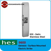 HES 9600 - Electric Strike for 3/4" Pullman latchbolt | 630 Satin Stainless Steel Finish
