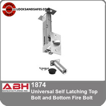 ABH 1874 Universal Self Latching Top Bolt and Bottom Fire Bolt