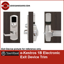 Townsteel e-Kestros 1B Series Electronic Exit Device Trim