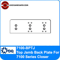 PDQ Top Jamb Back Plate for 7100 Closer Series