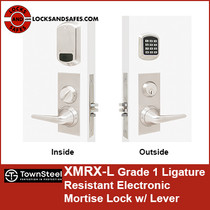 Townsteel XMRX-L | Grade 1 Electronic Ligature Resistant Motise Lock with Lever