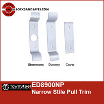 Townsteel ED8900NP Narrow Stile Pull Exit Trim For 9700, 8900 and 3700 Rim and SVR Exit Devices