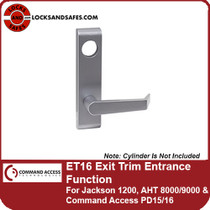 Command Access ET16 Exit Trim Entrance Function | For Jackson 1200, AHT 8000/9000 & Command Access PD15/16 Exit Devices