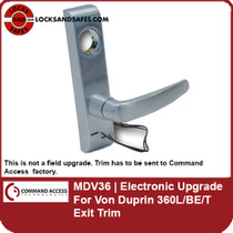 Command Access MDV36 | Electronic Upgrade For Von Duprin 360L/BE/T Exit TrimOnly