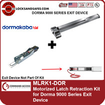 Command Access MLRK1-DOR | Motorized Latch Retraction (MLR) Kit for Dorma 9000 Series Exit Device