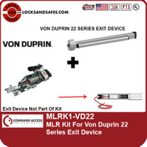 Command Access MLRK1-VD22 | Motorized Latch Retraction (MLR) Kit for Von Duprin 22 Series Exit Device