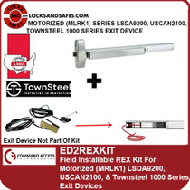 Command Access ED2REXKIT | REX For Motorized Townsteel Exit Device | REX For Motorized LSDA Exit Device