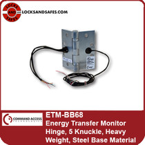 Command Access ETM | Command Access BB68 | Energy Transfer Monitor Hinge, 5 Knuckle, Heavy Weight, Steel Butt Hinge