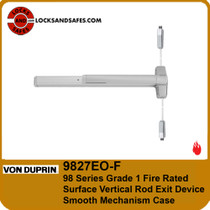 Von Duprin 9827EO-F Fire Surface Vertical Rod Exit Device | Von Duprin 9827F SVR Fire Device
