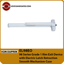 Von Duprin EL98EO Rim Exit Device with Electric Latch Retraction | Von Duprin 98 MLR | Von Dupril 98 ELR
