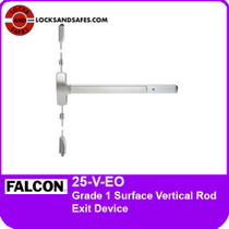 Falcon 25-V-EO | Grade 1 Surface Vertical Rod Exit Device | Falcon 25V