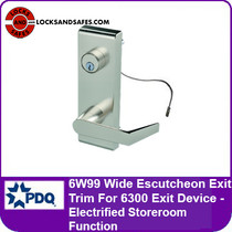 PDQ 6W99 Electrified Exit Trim | PDQ 6W-99 | PDQ 6W 99