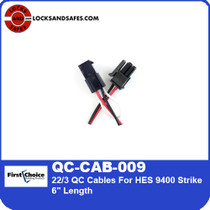 First Choice QC-CAB-009 | QC Cables For HES 9400 Strike