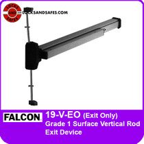 Falcon 19-V-EO | 19 Series Grade 1 Surface Vertical Rod Exit Device